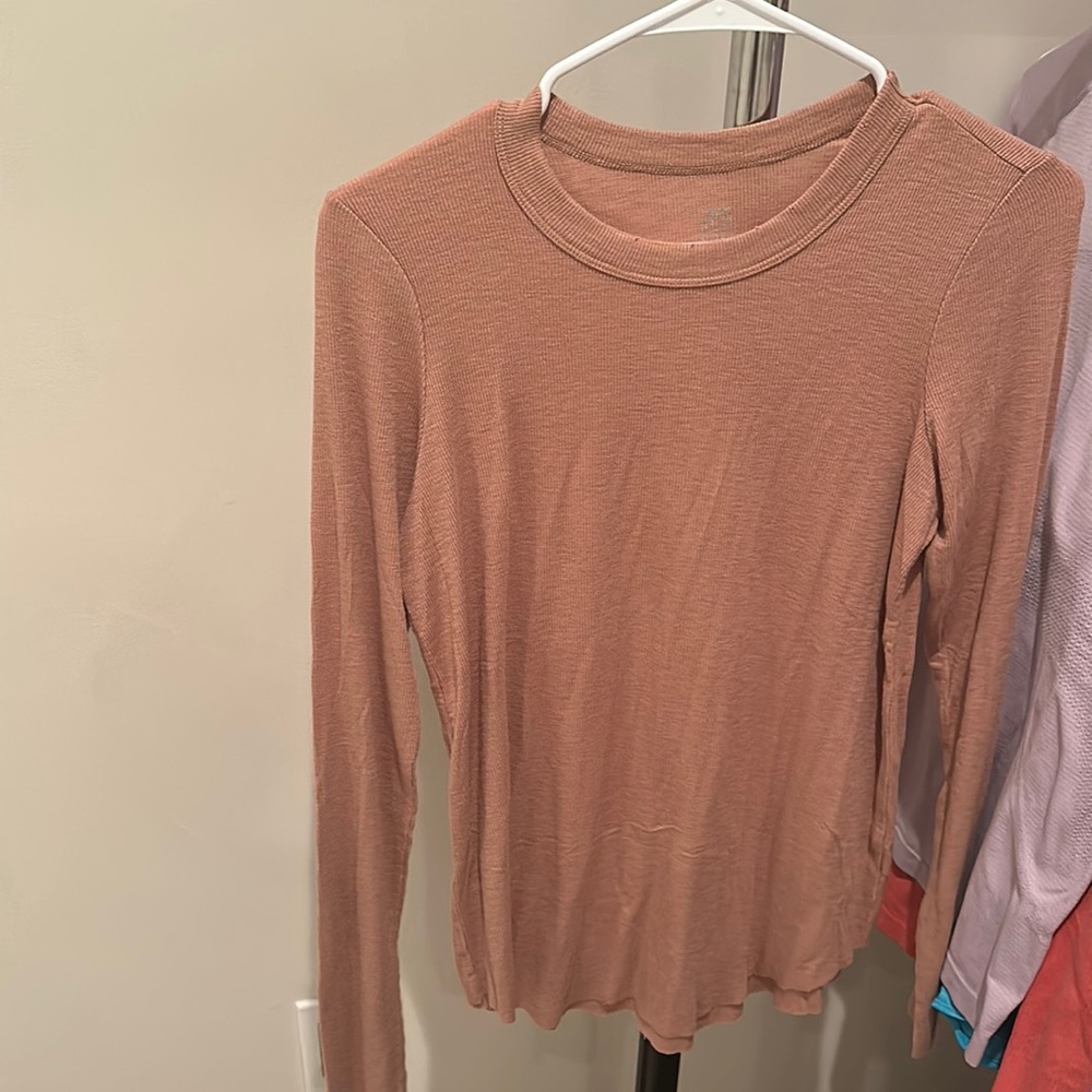 Aerie real soft collection blush pink soft top
